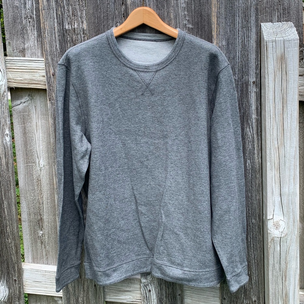 Reversible Cotton Sweatshirt Large